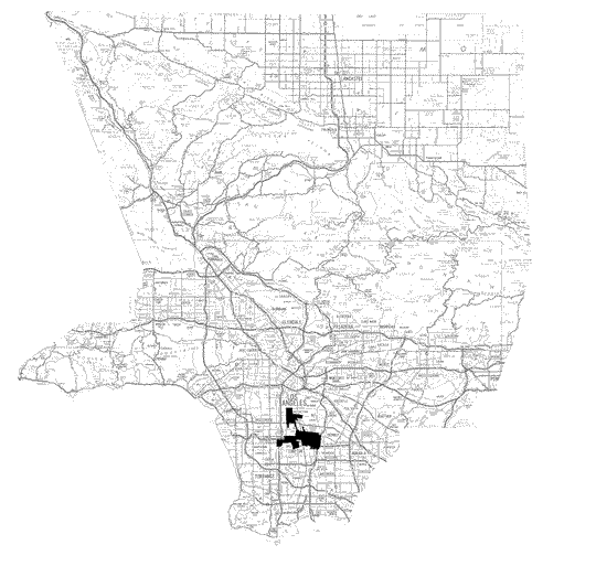 Century Station Location Map