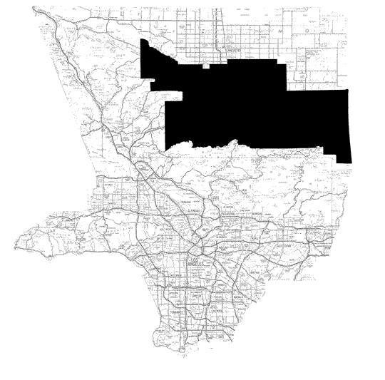Palmdale Station Location Map
