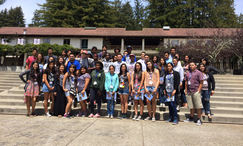 YAL Students at UC Santa Cruz
