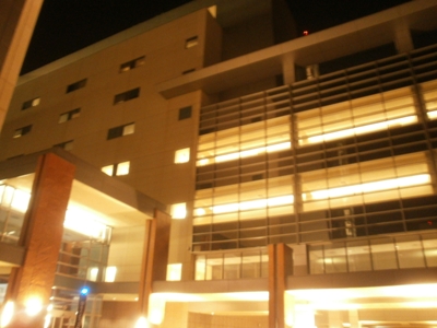Picture of Hospital Roof area where Jumper was located