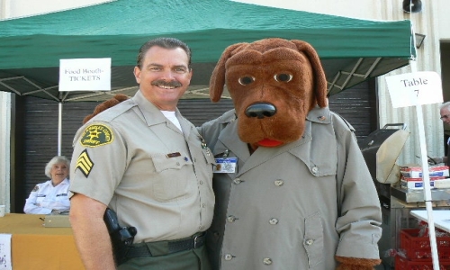 Sgt. Brink and Officer McGruff