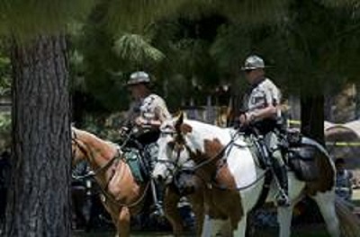Mounted Enforcement Deputies
