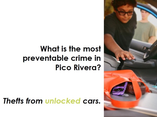 Property Theft is Preventable
