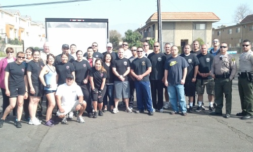 Participants From the 3rd Annual Bus Pull Event