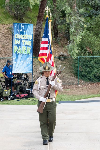 Color Guard Flag Ceremony
