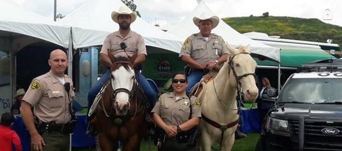 Deputies with Sheriff Posse