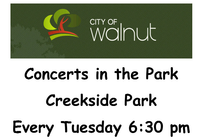 Walnut Concerts in the Park