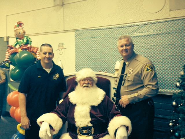 999 For Kids - Santa with West Hollywood personnel