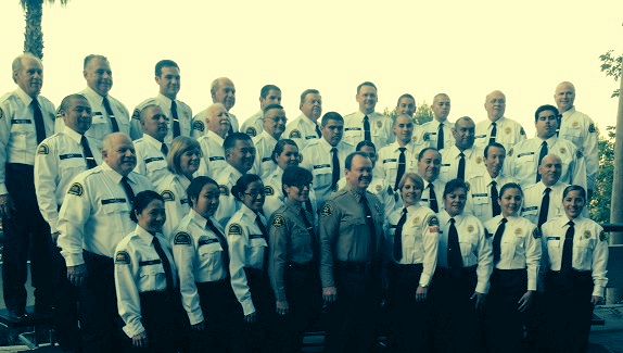 VOP Academy - All attendees with Sheriff