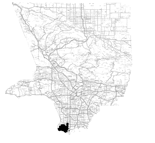 Lomita Station Location Map