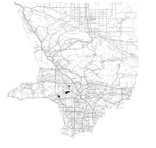 West Hollywood Station Location Map