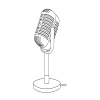 Retro Mic small